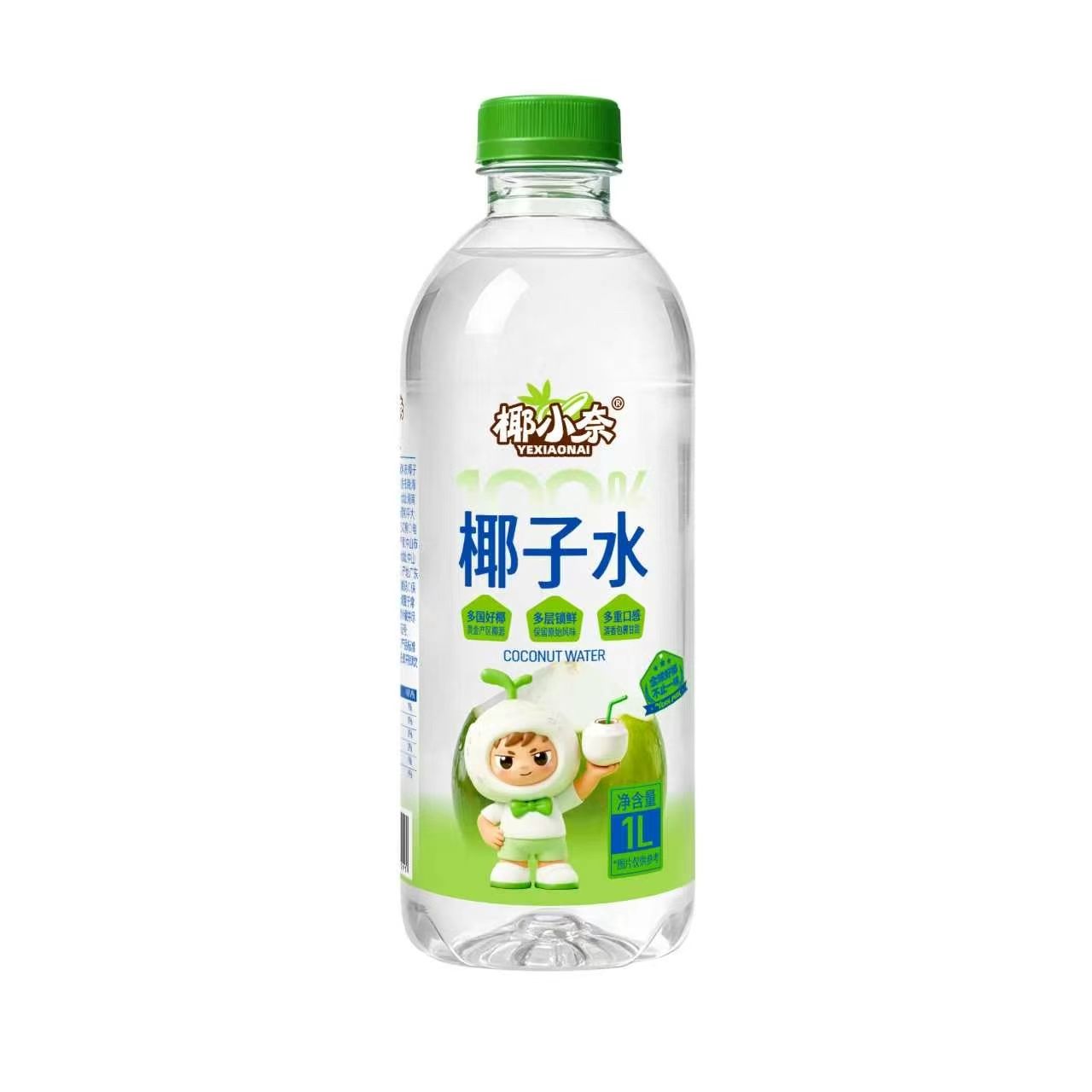 100%椰子水1L好友共享装